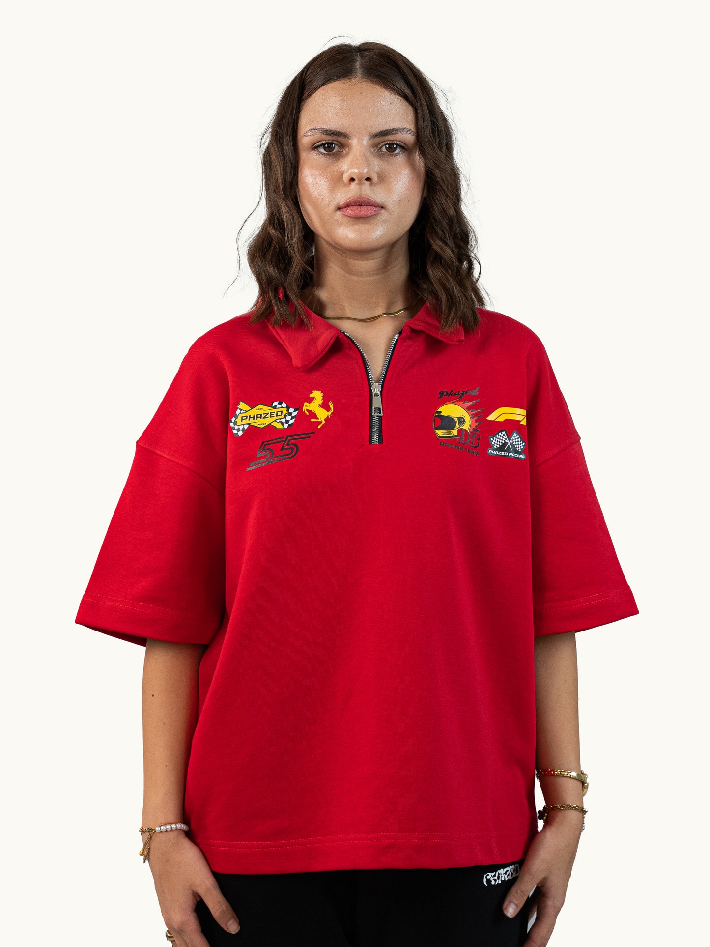 Ferrari Flame Polo T-Shirt
