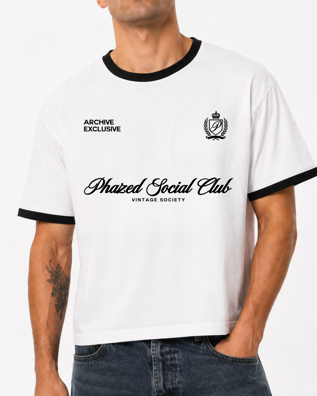 SOCIETY RINGER TEE