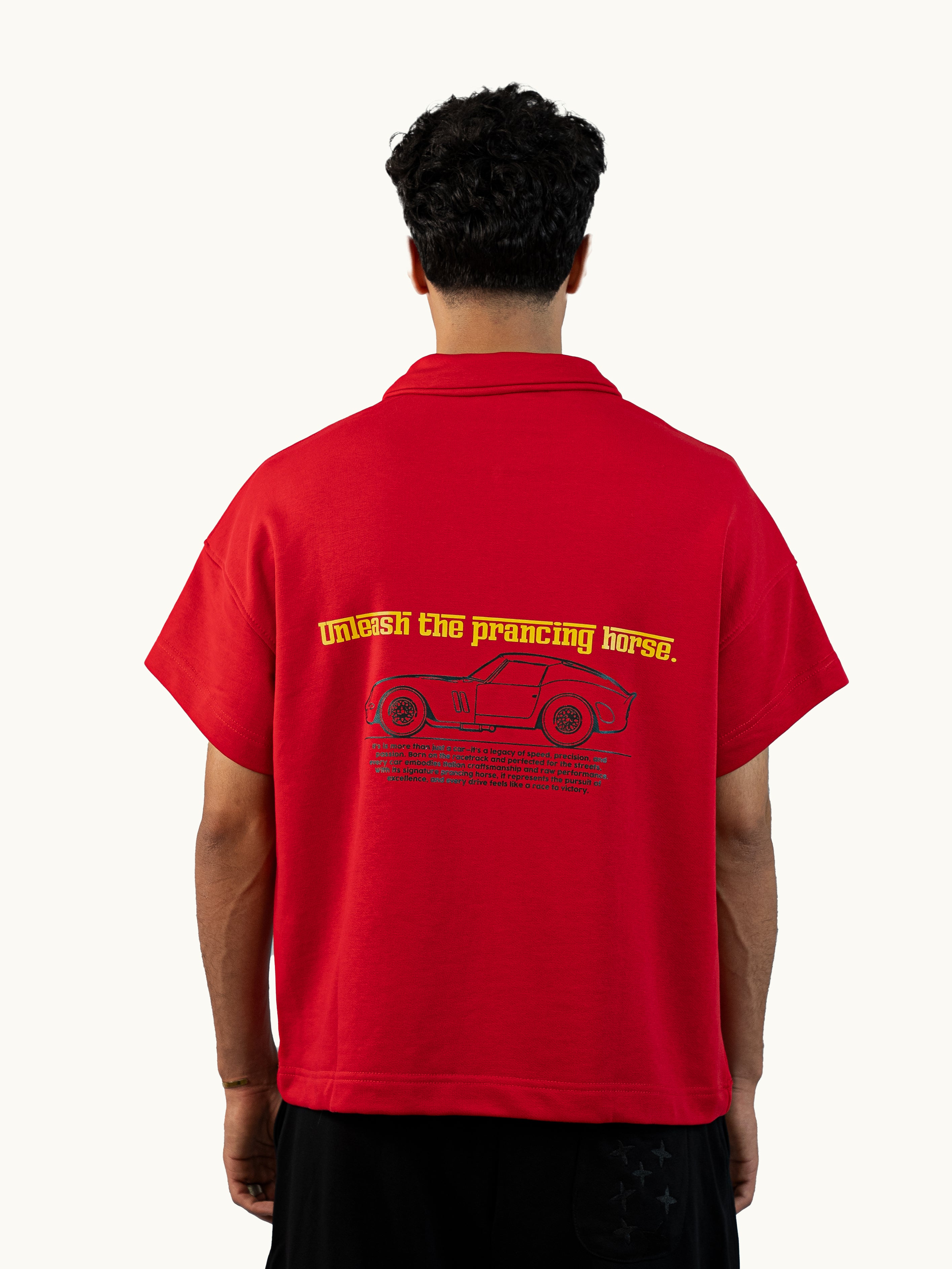 Ferrari Flame Polo T-Shirt