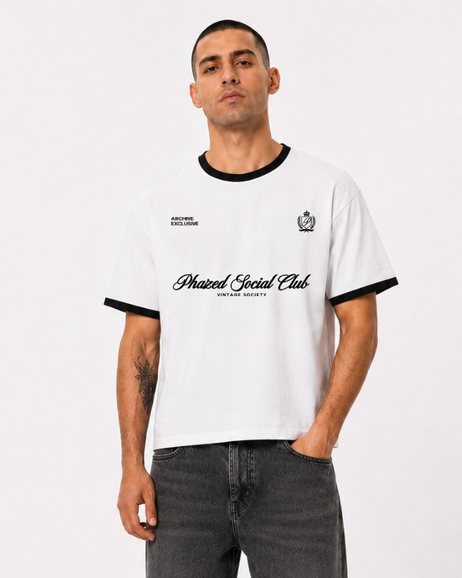 SOCIETY RINGER TEE